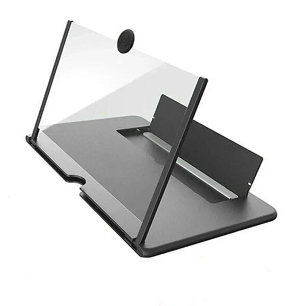 Universal 10/12 Inch HD Mobile Phone Screen Amplifier Anti-Blue Light Eye Protection Phone Magnifying Glass for Video Game Movie